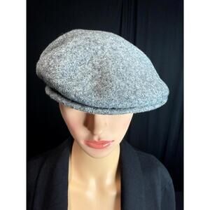 Kangol 504 Wool Felt Hat for Men and Women - grey Flannel medium